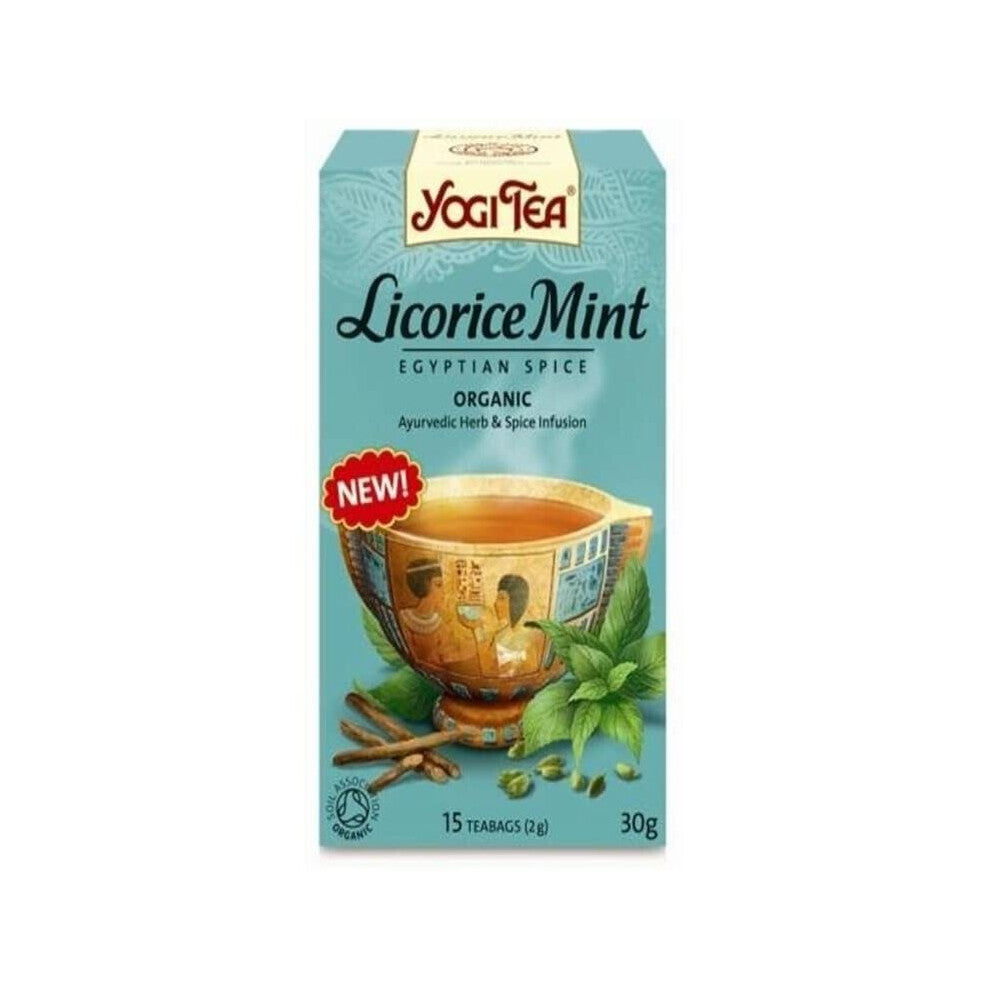 Yogi Tea | Licorice Mint - Og | 6 x 17 Bags