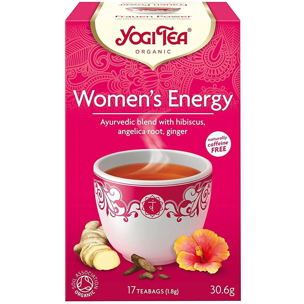 Yogi Tea | Women's Energy | 6 x 17 bags