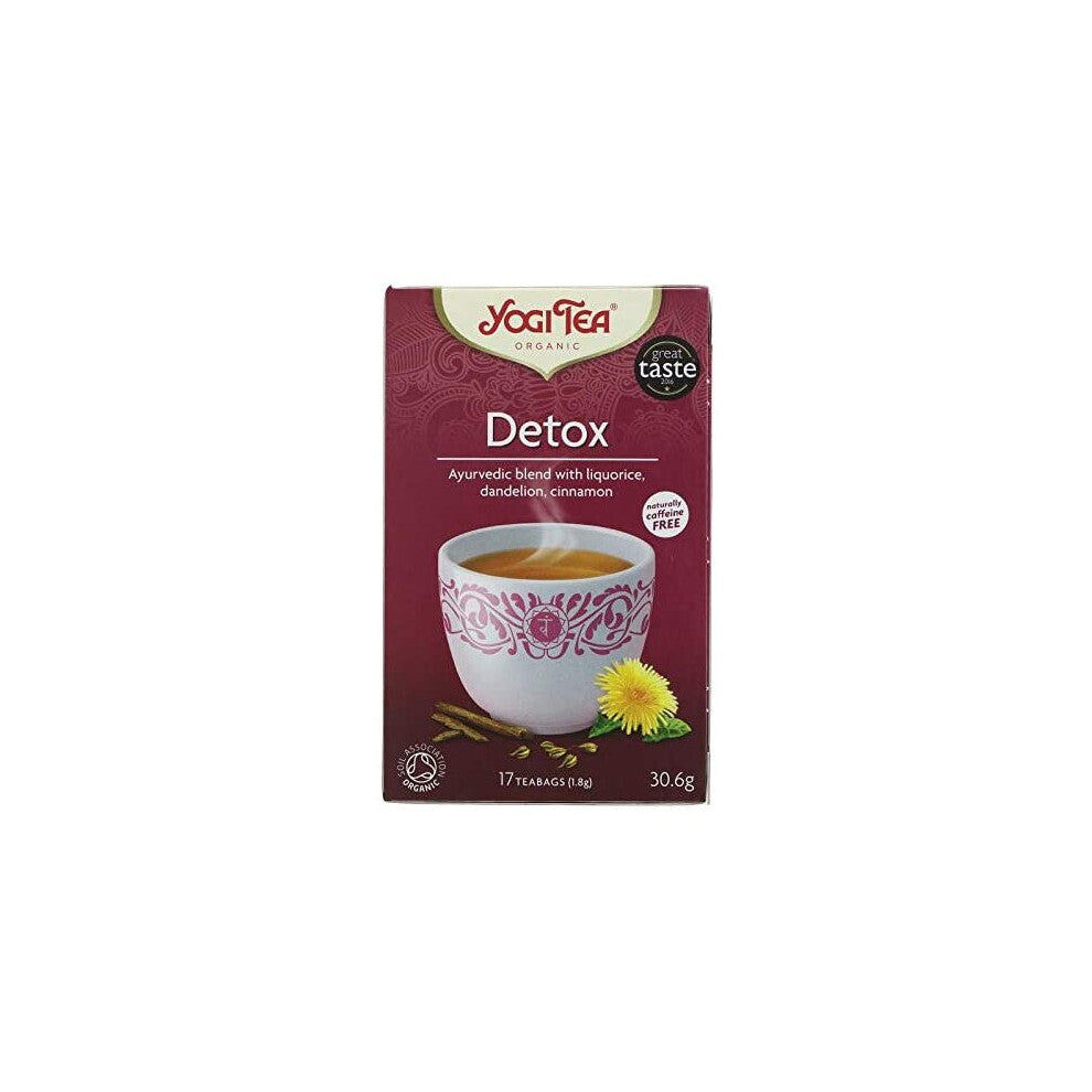 Yogi Tea | Detox - og | 6 x 17 bags
