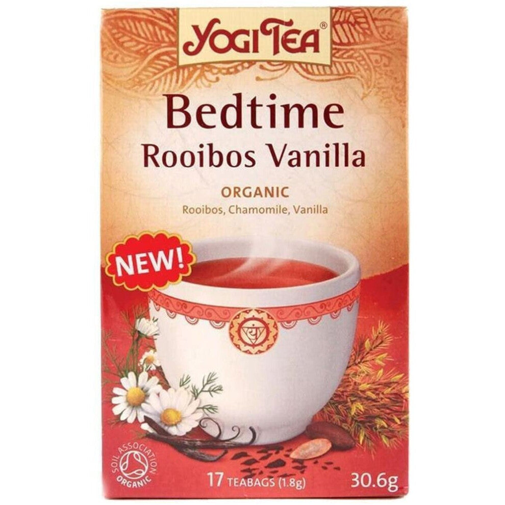 Yogi Tea | Bedtime Rooibos Vanilla - Og | 6 x 17 Bags