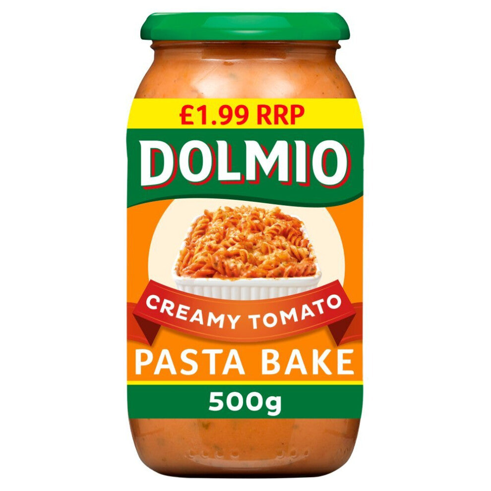 DOLMIO Pasta Bake Creamy Tomato 500g (Pack of 6)