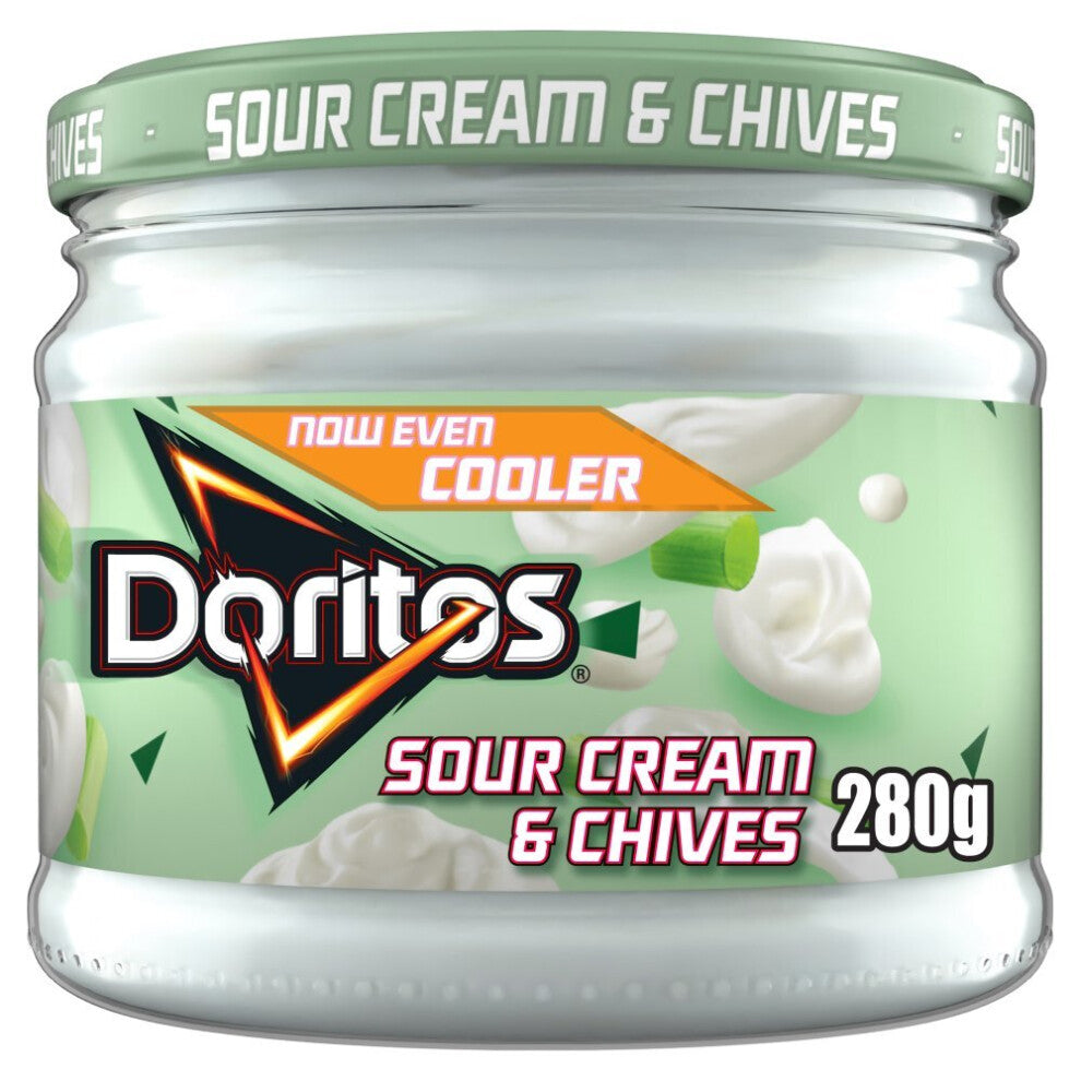 Doritos Cool Sour Cream & Chives Dipping Sauce 280g (Pack of 6)