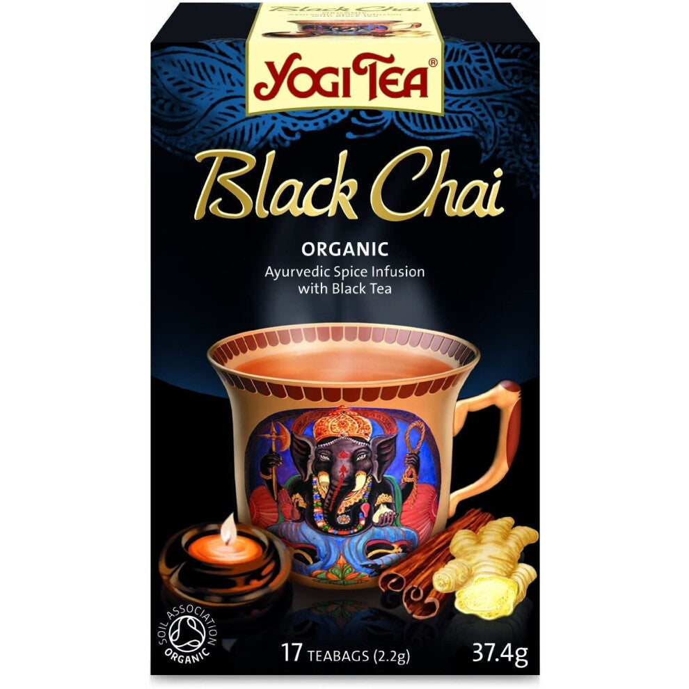 Yogi Tea | Black Chai - og | 6 x 17 bags