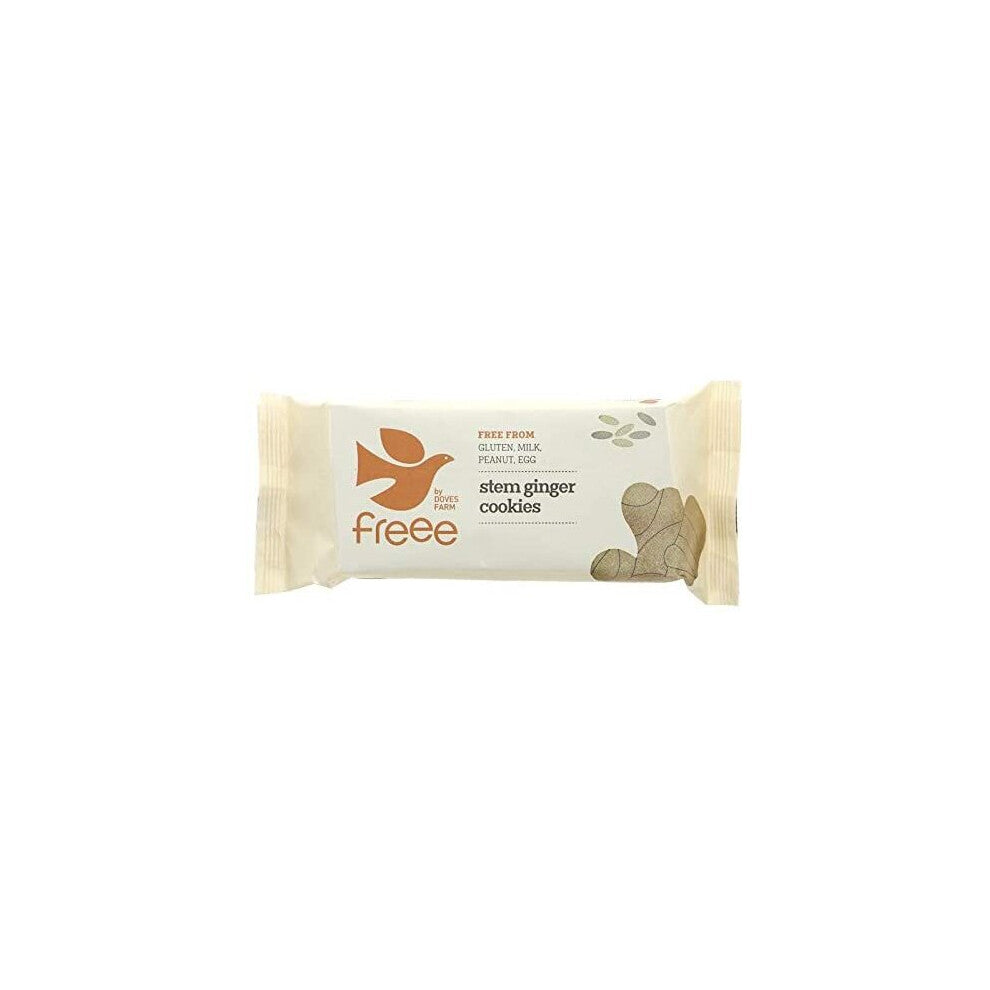 Doves Farm Stem Ginger Cookies 150g (Pack of 12)