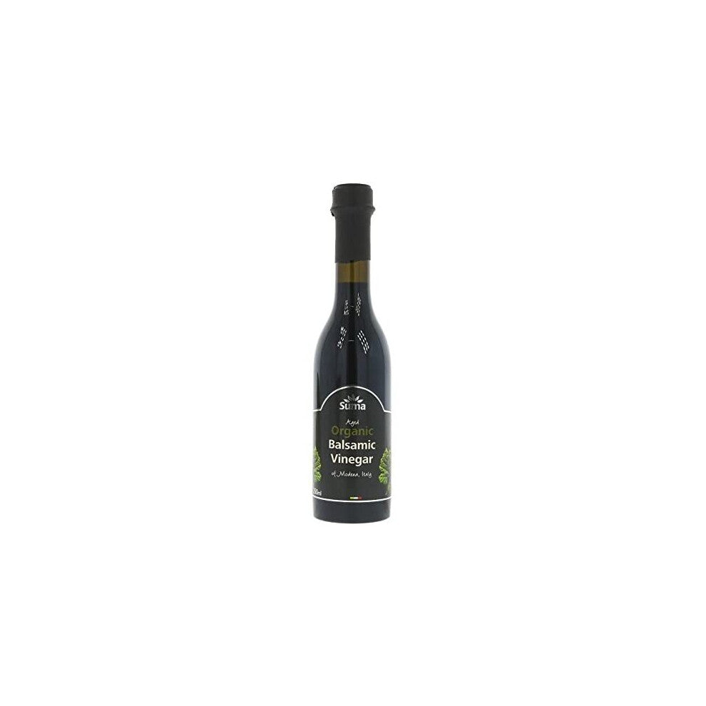 Suma Organic Balsamic Vinegar - Oak Aged 250ml (Pack of 6)