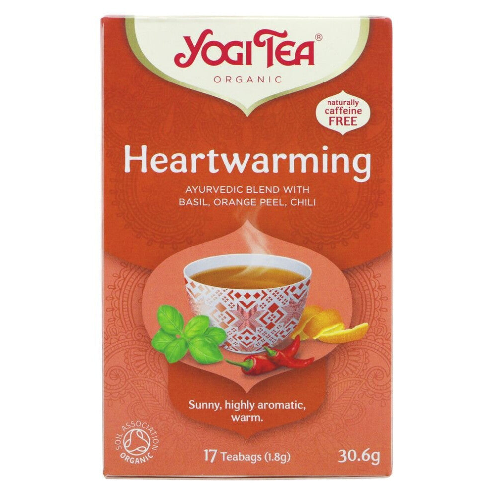 Yogi Tea Heartwarming 17 bags ( Pack of 6 )