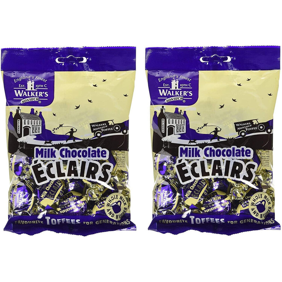 Walkers Milk Chocolate Eclairs by RNR - Creamy, Rich Chocolate Treat