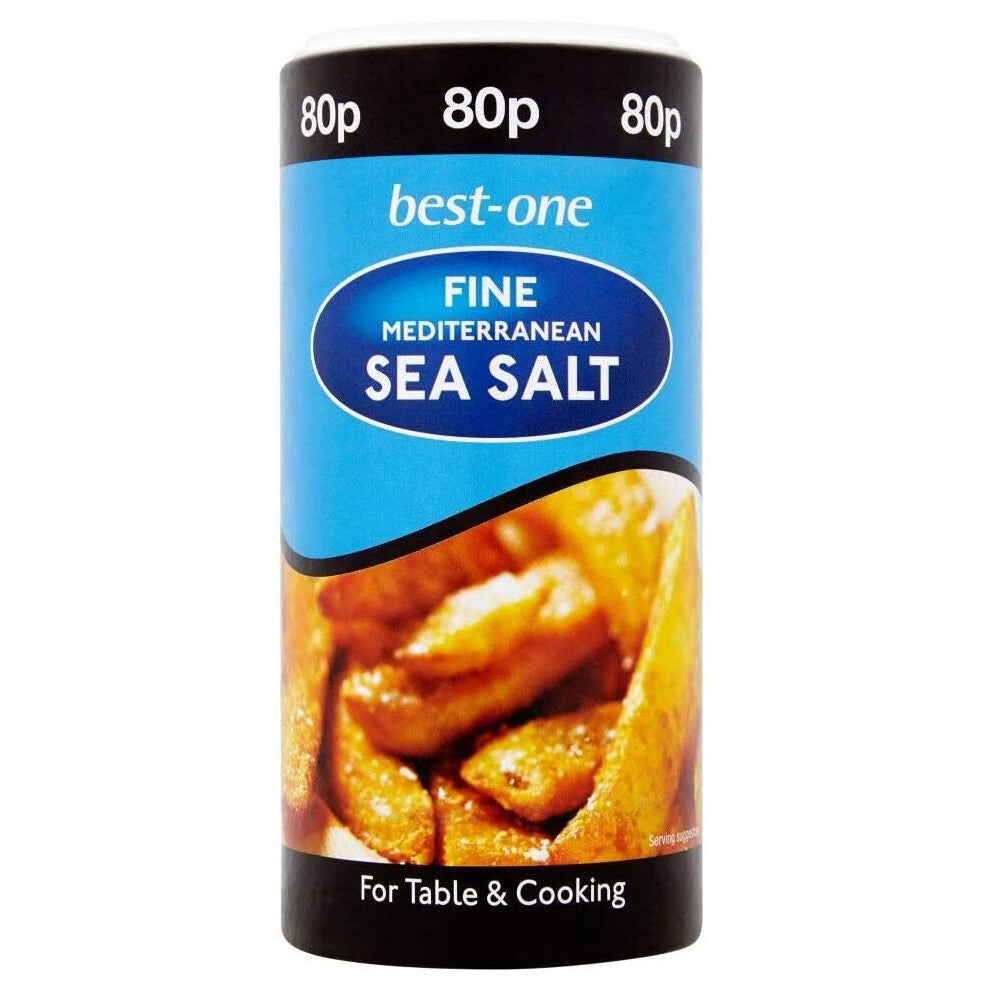 Bestone Inspired Fine Sea Salt 350g x 6