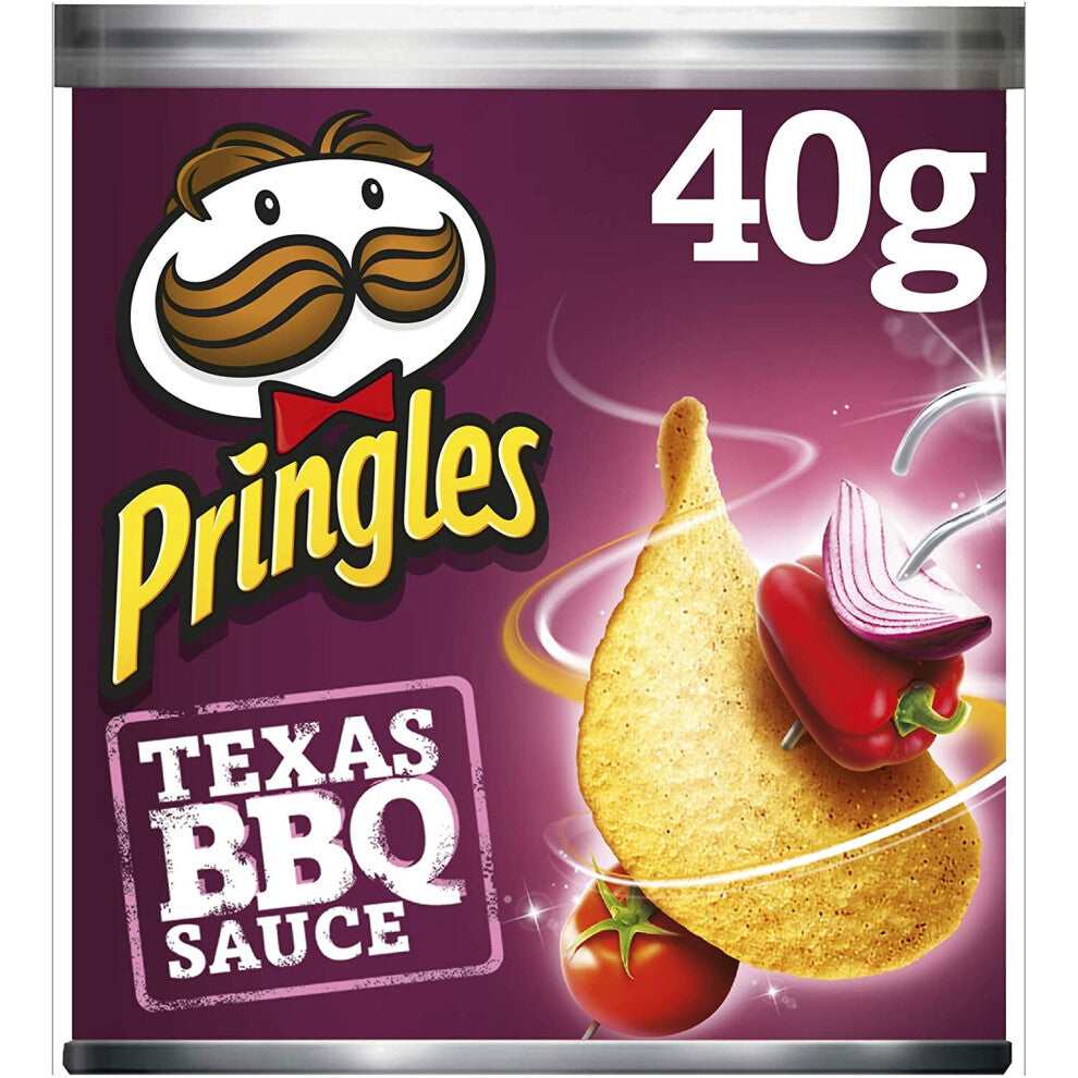 Pringles Texas BBQ Sauce, 40g (Pack of 12)