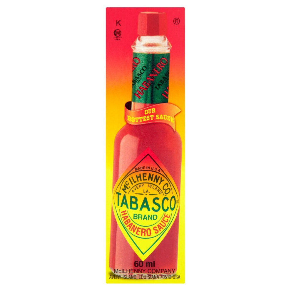 Tabasco Habanero Sauce 60ml (Pack of 12)