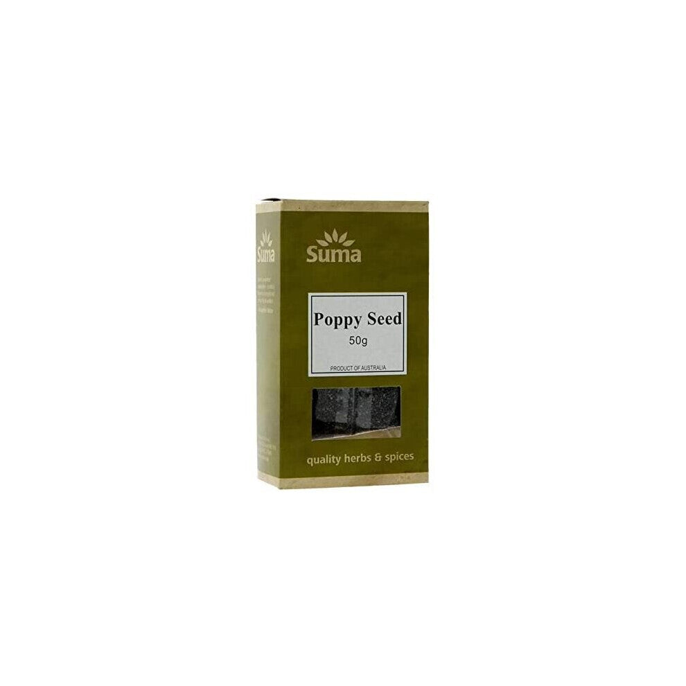 Suma Poppy Seeds 50g (Pack of 6)
