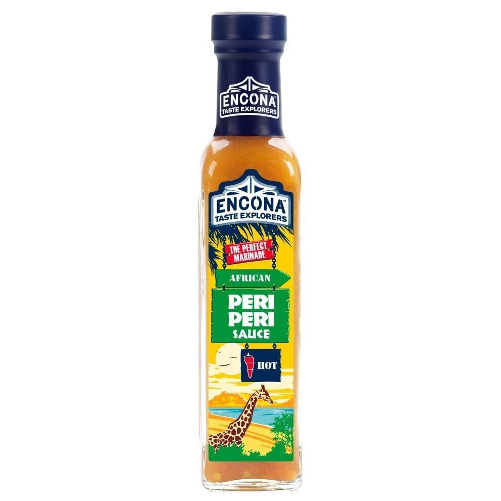 Encona Peri Peri Sauce 142ml (Pack of 6)