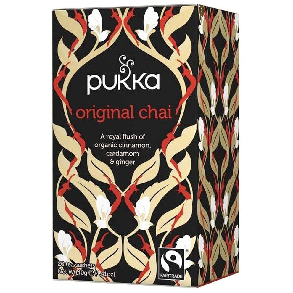 Pukka | Original (Black Spice) Chai | 3 x 20 bags