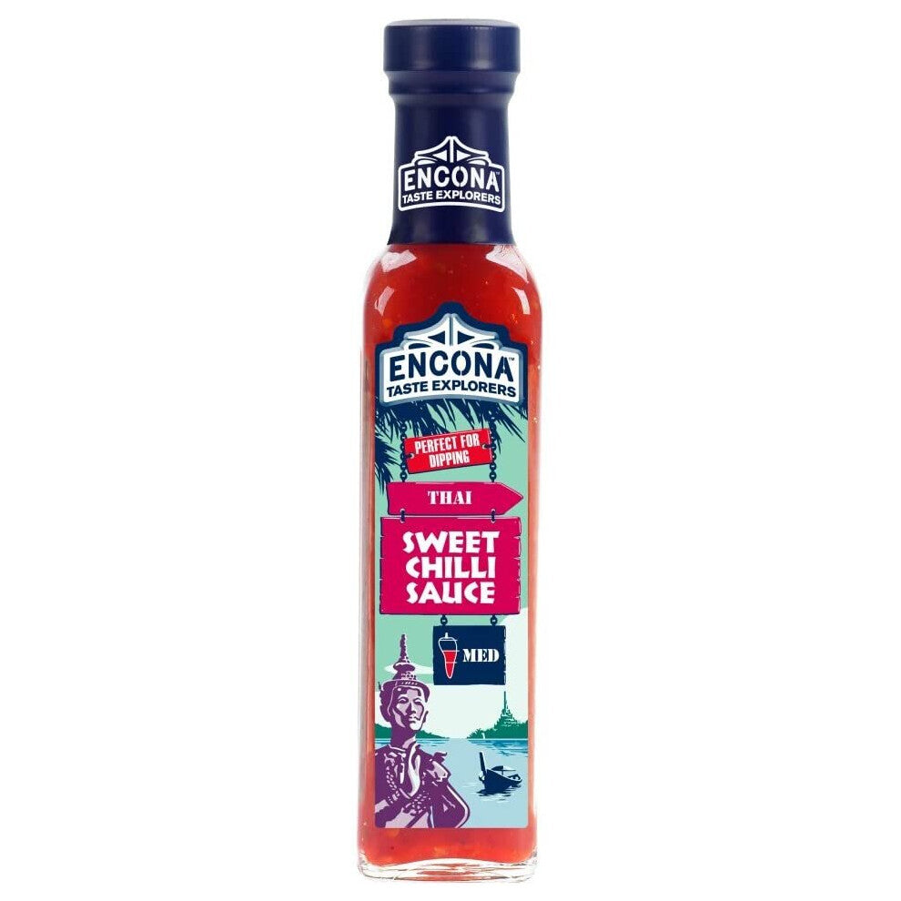 Encona Sweet Chilli Thai Sauce 142ml (Pack of 6)
