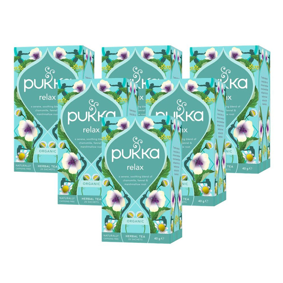 Pukka | Relax | 6 x 20 bags