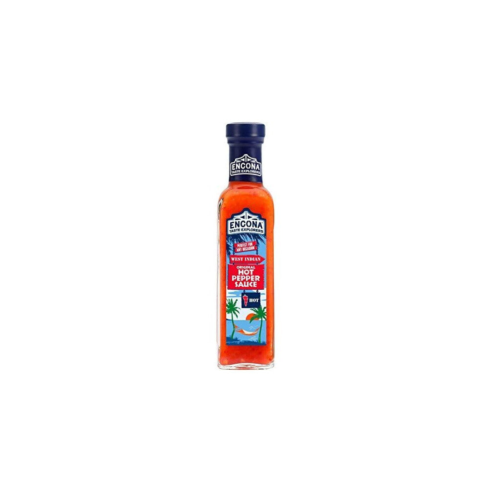 Encona W. I. Hot Sauce Lg 220ml x 6