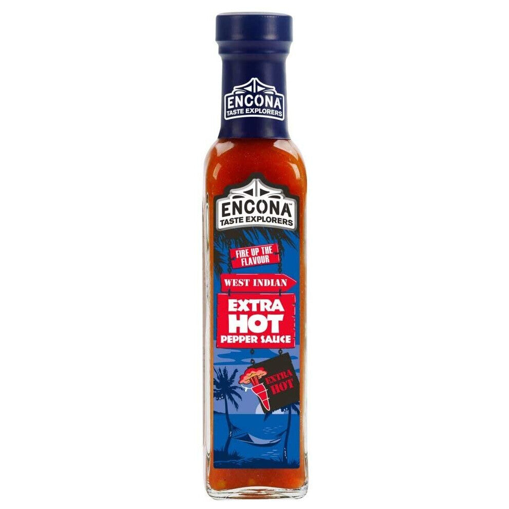 Encona West Indian Extra Hot Sauce 142ml x 3