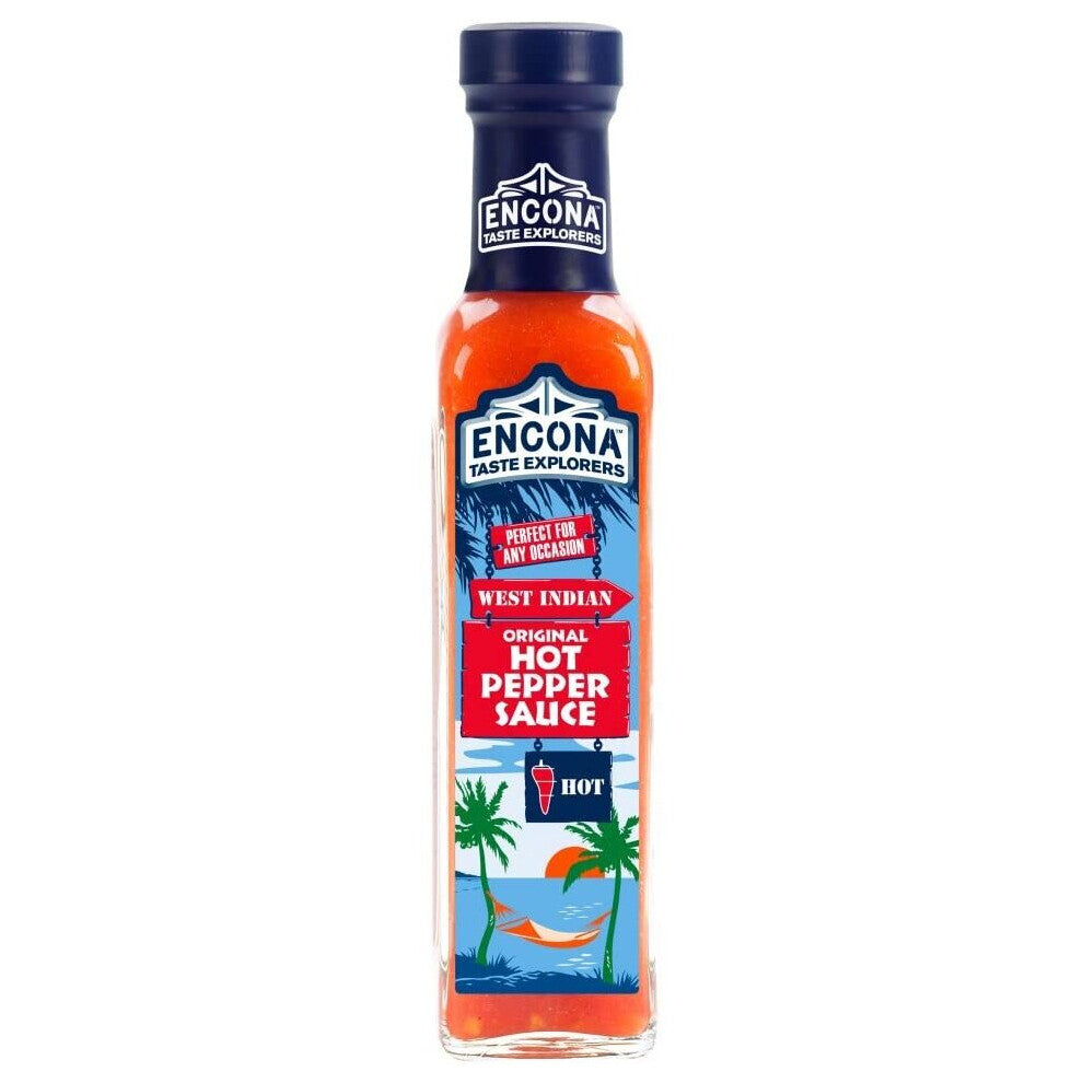 Encona West Indian Hot Sauce 142ml x 3