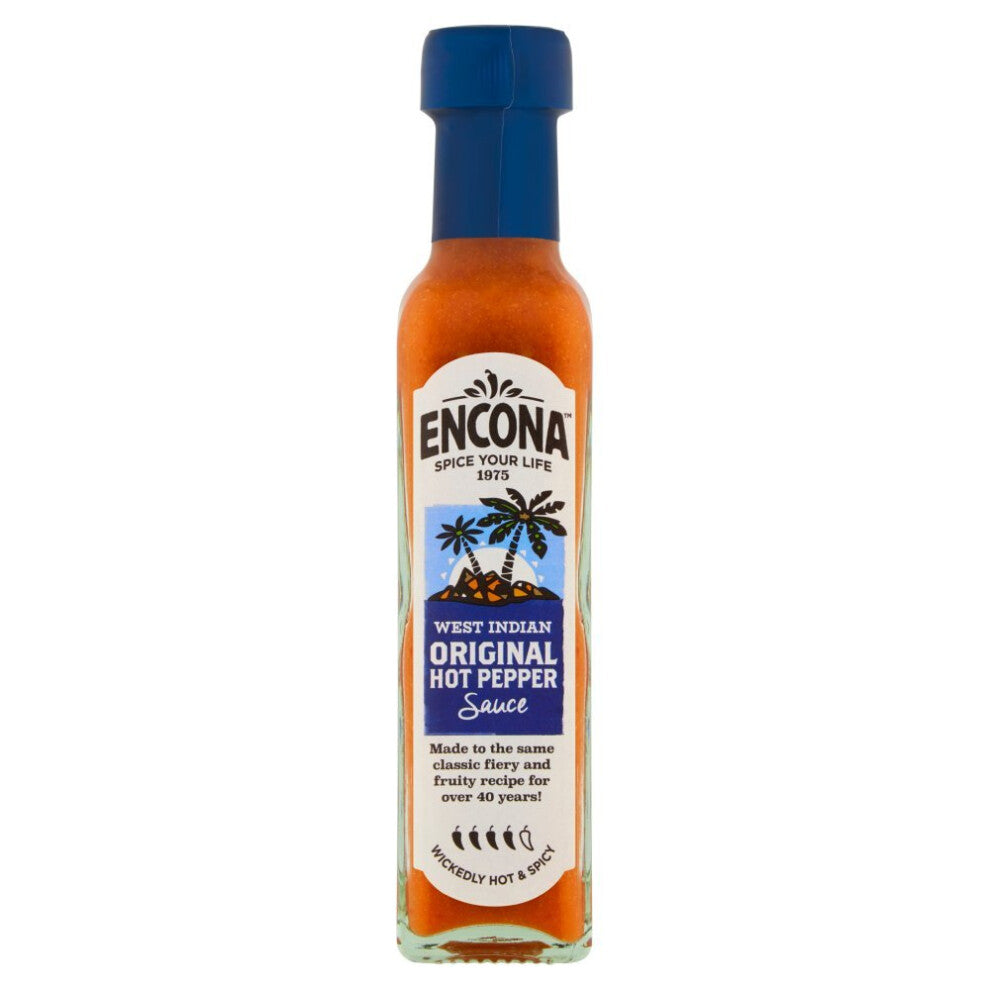 Encona West Indian Hot Sauce 142ml (Pack of 6)