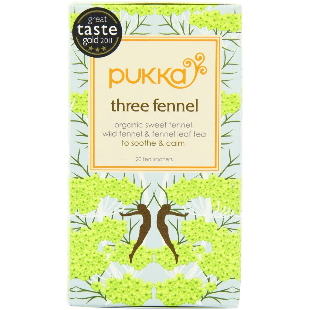 Pukka | Three Fennel | 2 x 20 bags