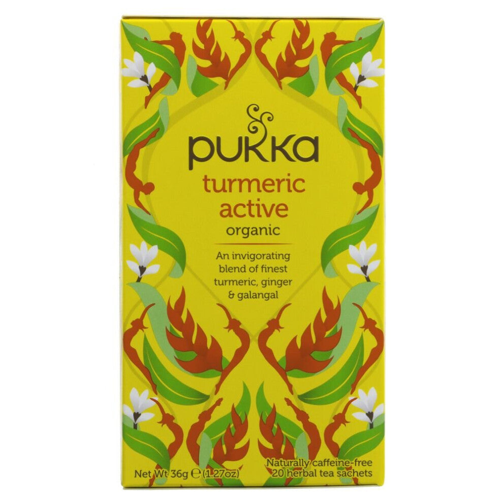 Pukka Turmeric Active 20 bags ( pack of 8 )