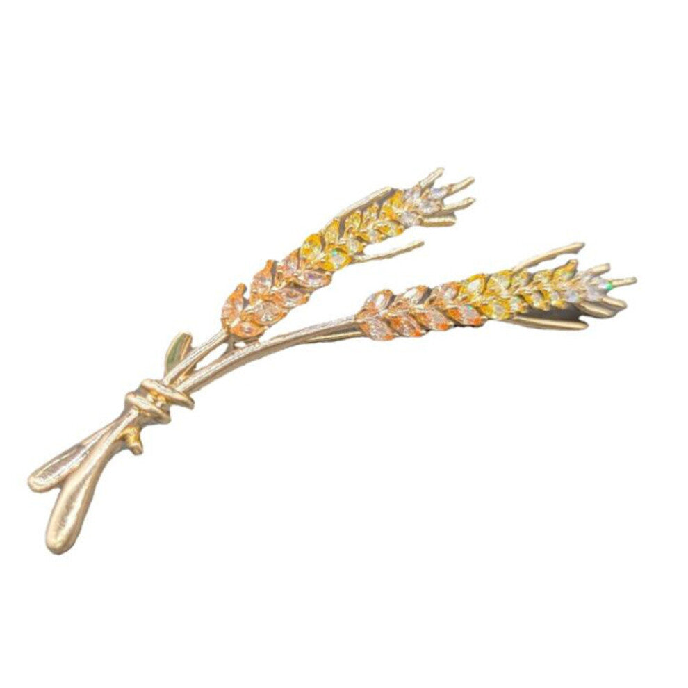 Elegant grain zircon brooch, fashion and creative anti - light corsage accessories