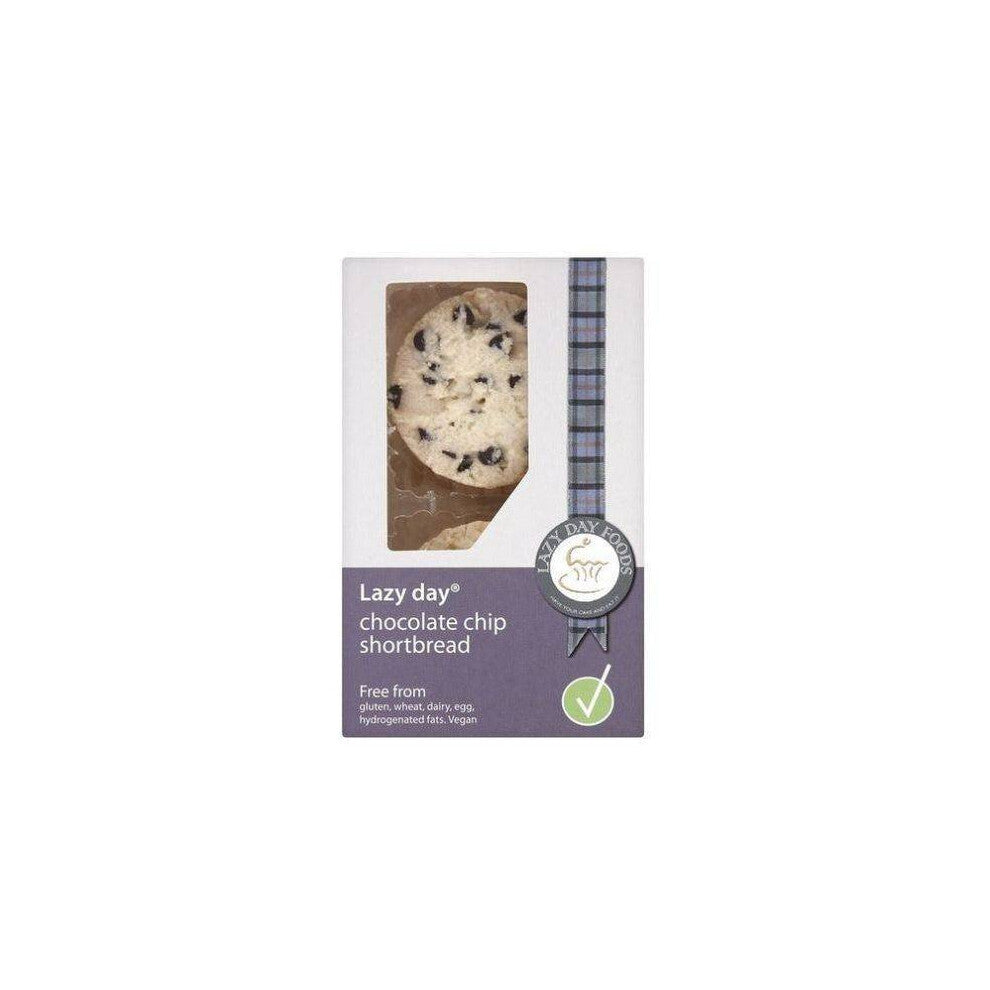 Lazy Day Foods - Chocolate Chip Shortbread 150g