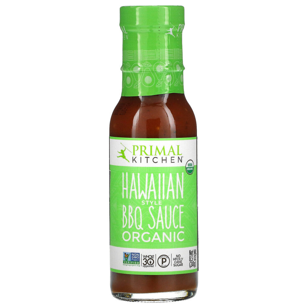 Primal Kitchen, Organic Hawaiian Style BBQ Sauce, 8.5 oz (241 g)