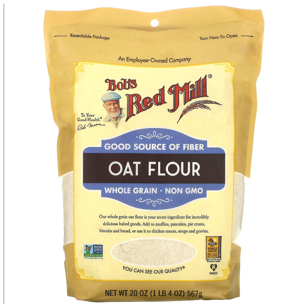 Bob's Red Mill, Oat Flour, Whole Grain, 567g