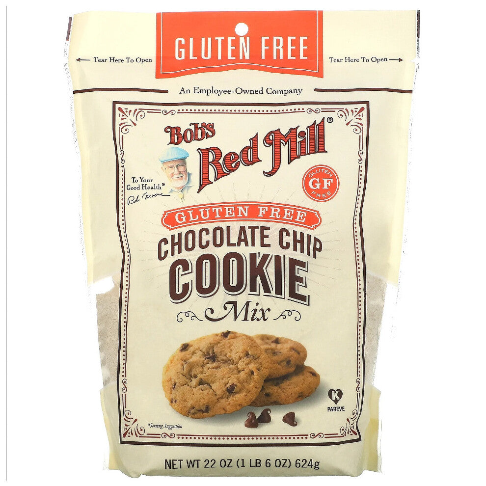 Bob's Red Mill, Chocolate Chip Cookie Mix, Gluten Free, 22 oz (624 g)