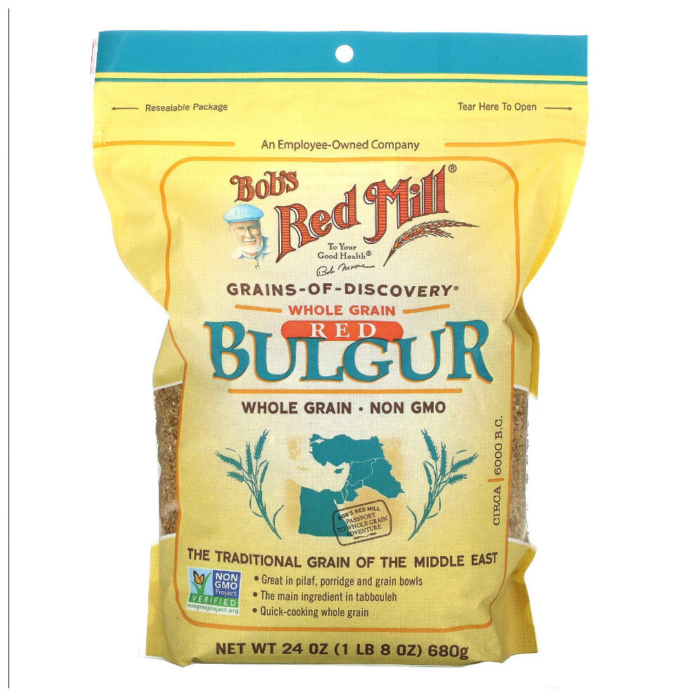 Bob's Red Mill, Red Bulgur, Whole Grain, 24 oz (680 g)