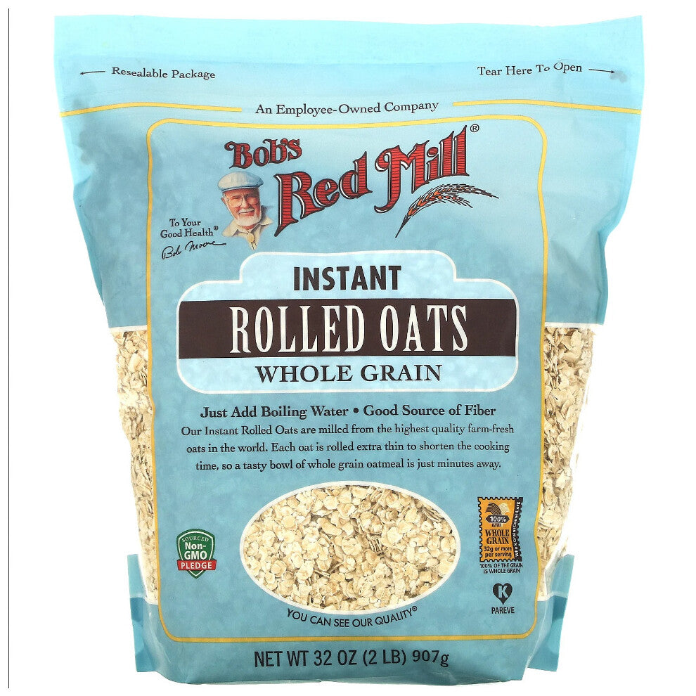 Bob's Red Mill, Instant Rolled Oats, Whole Grain, 32 oz (907 g)