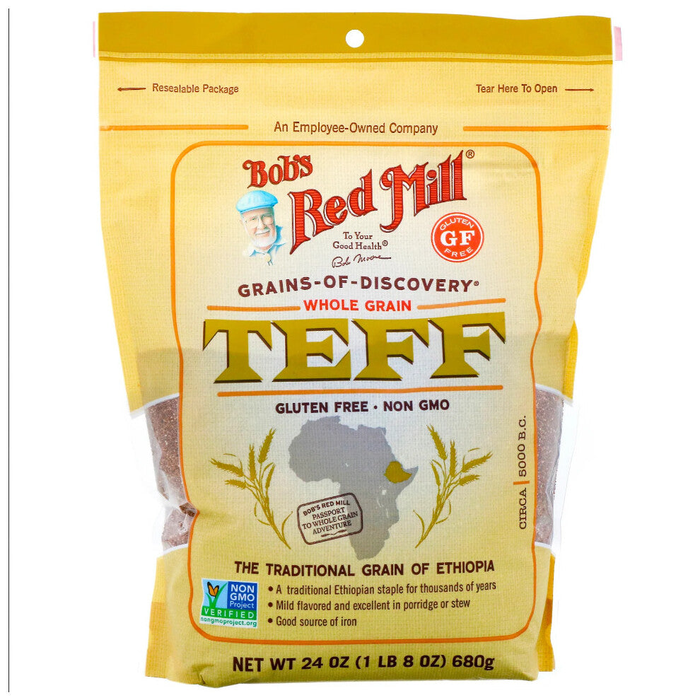 Bob's Red Mill, Teff, Whole Grain, 24 oz (680 g)