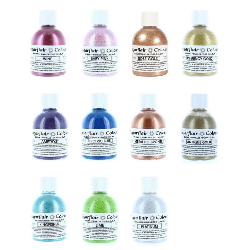 (Wine) Sugarflair Sugar Sprinkles Shaker 100g