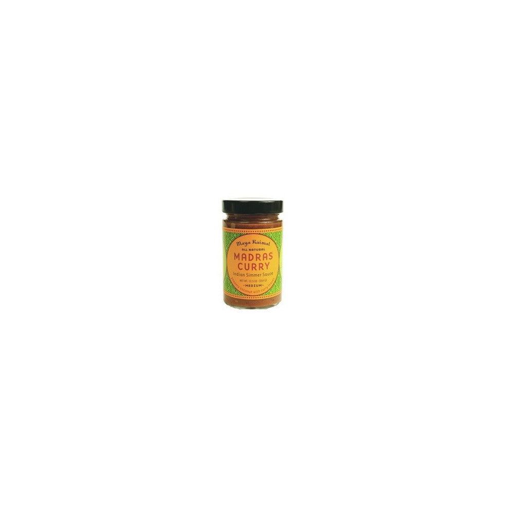 Maya Kaimal Madras Curry Indian Simmer Sauce (6x12.5Oz)