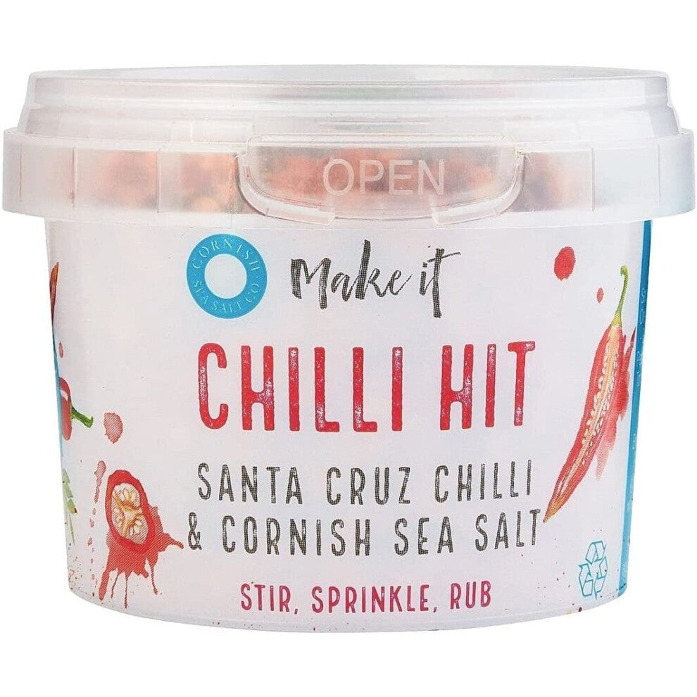 Cornish Pinch Chilli Sea Salt 50 g (Pack of 4)