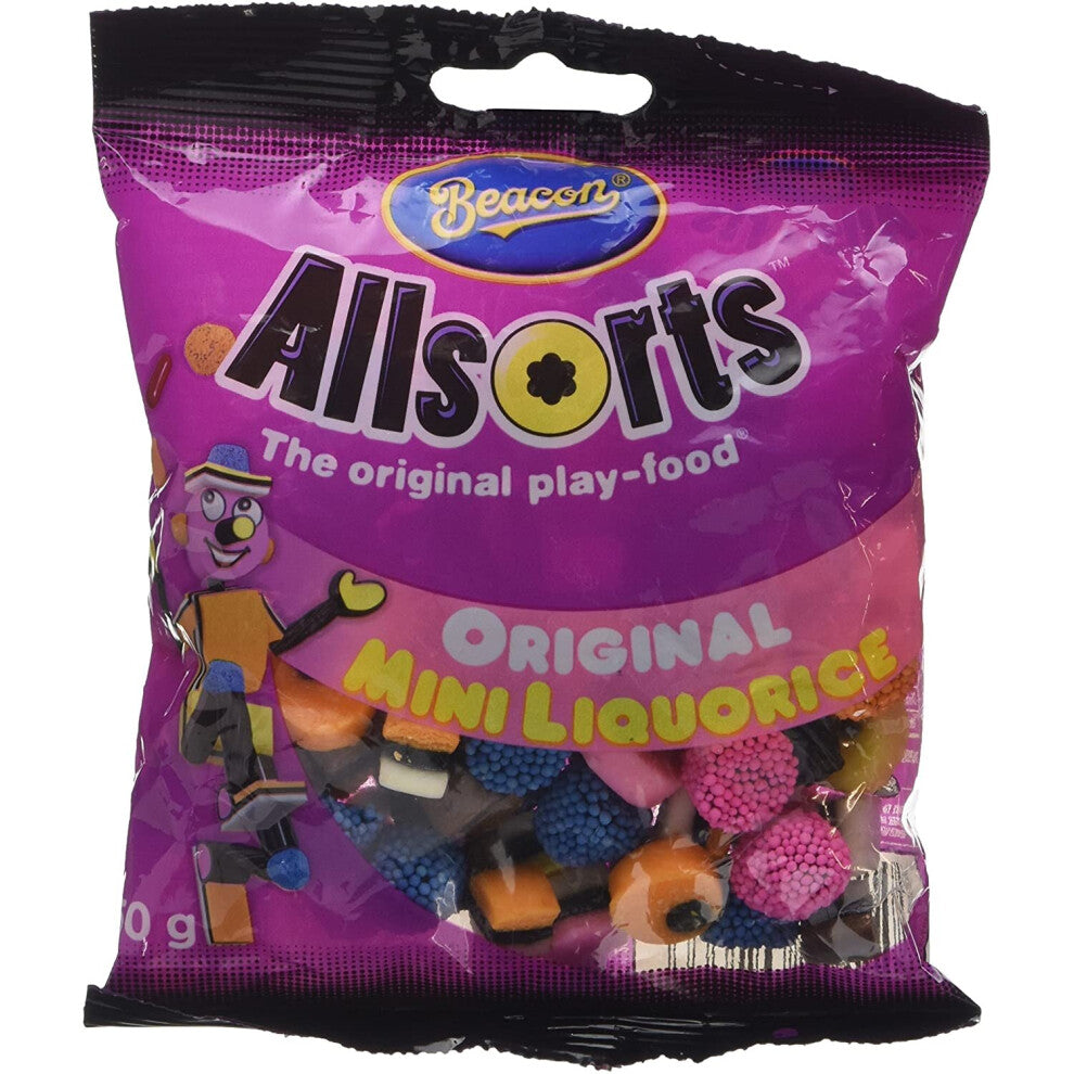 Beacon Liquorice Allsorts Mini 150g