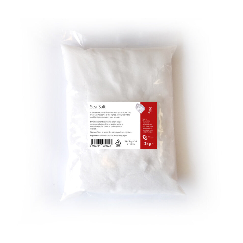 Sea Salt 2Kg - Pure, Natural Food Grade Salt
