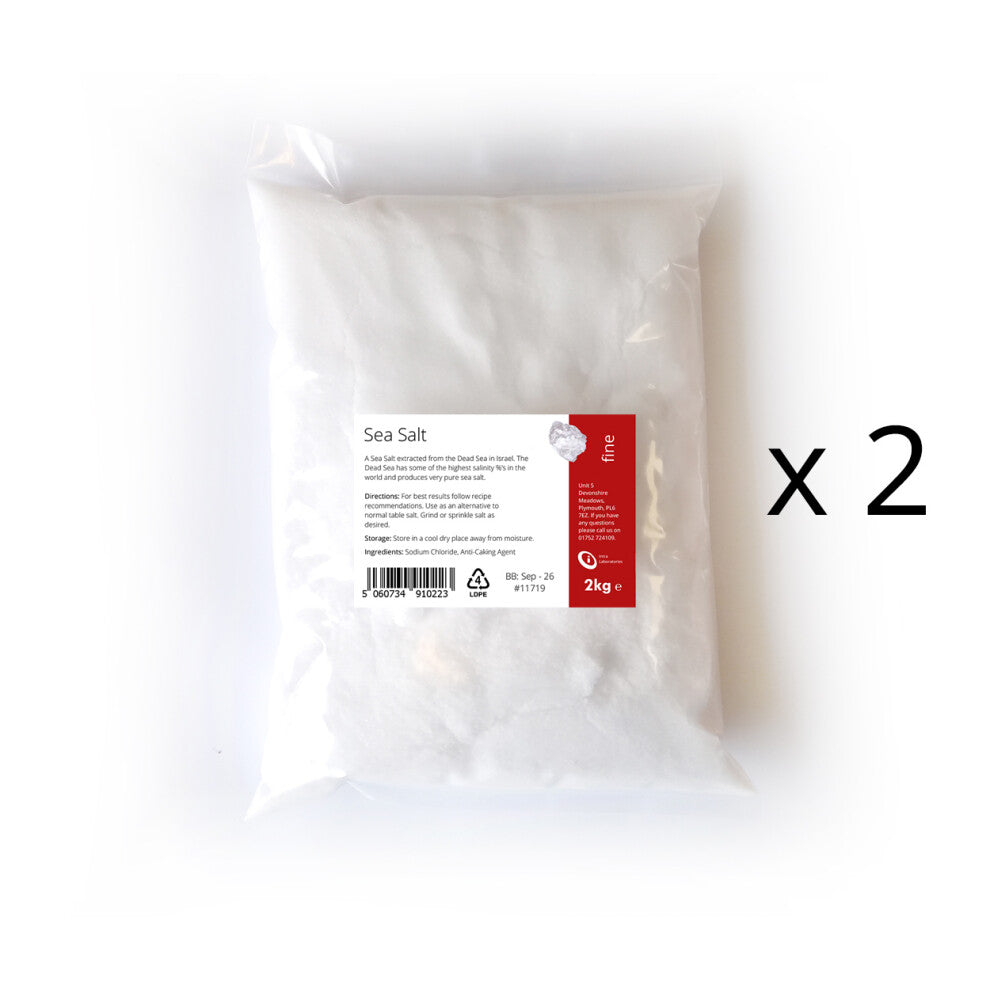 Sea Salt 4Kg - Pure, Natural Food Grade Salt From the Sea