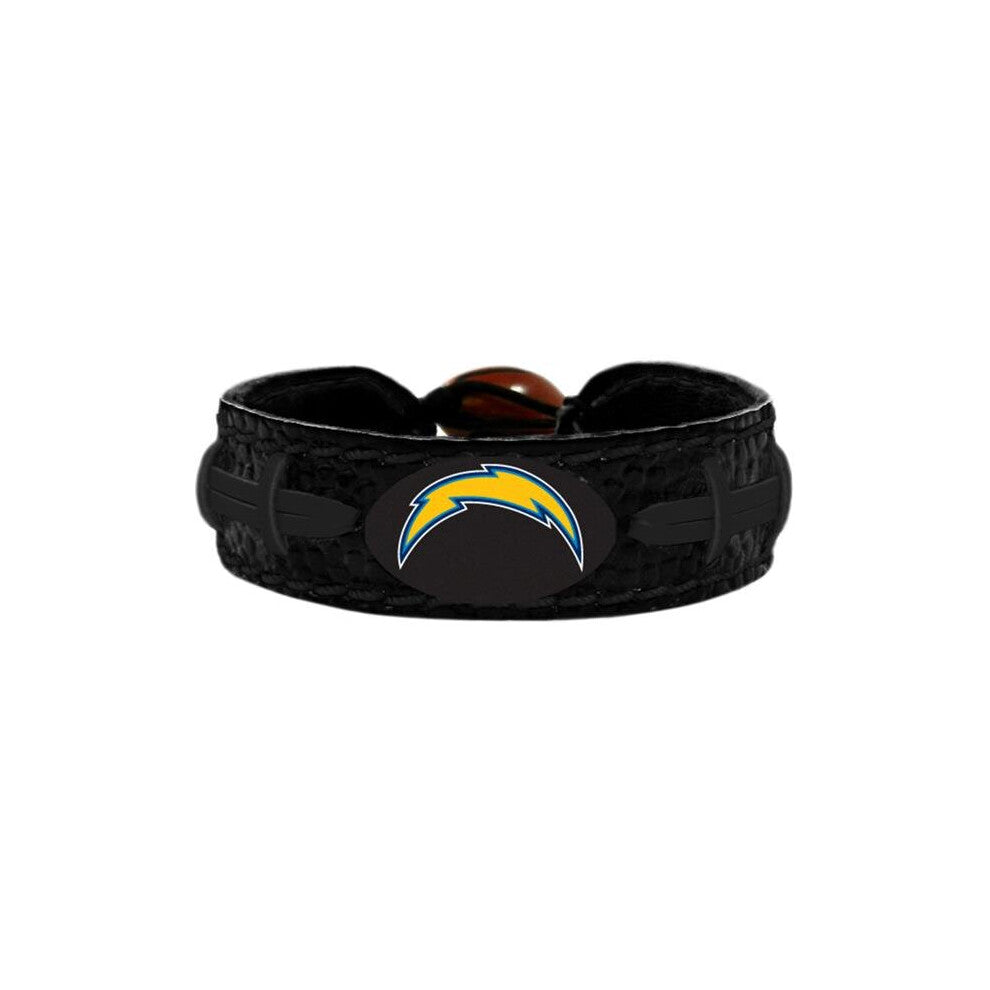 Los Angeles Chargers Bracelet Team Color Tonal Black Football