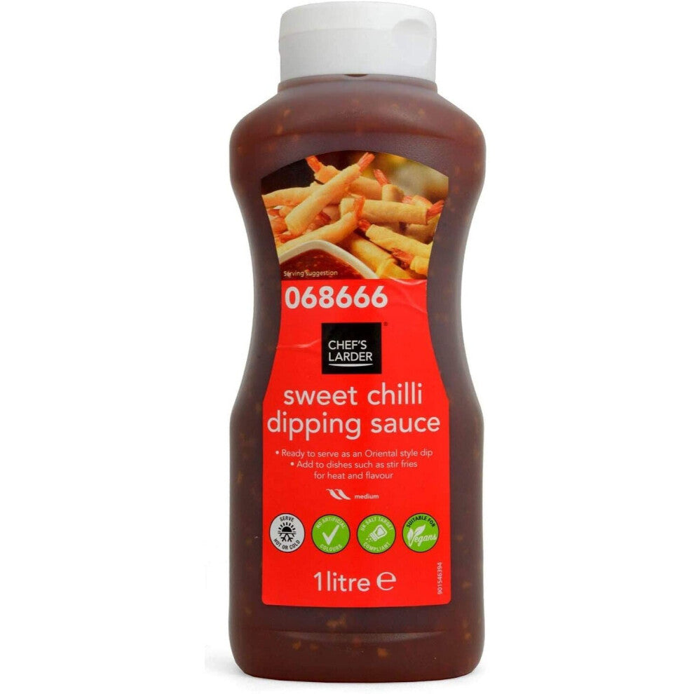 ( 1ltr Pack ) Chef's Larder Sweet Chilli Dipping Sauce 1 Litre