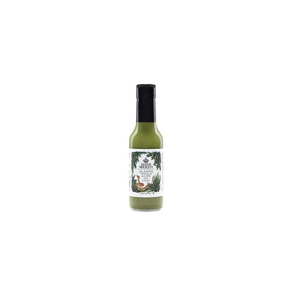 Queen Majesty Jalapeno, Tequila and Lime Hot Sauce, 147ml