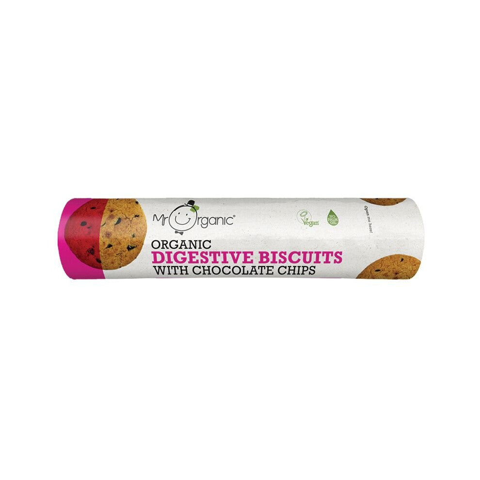 Mr Organic Chocolate Chip Digestive 250g