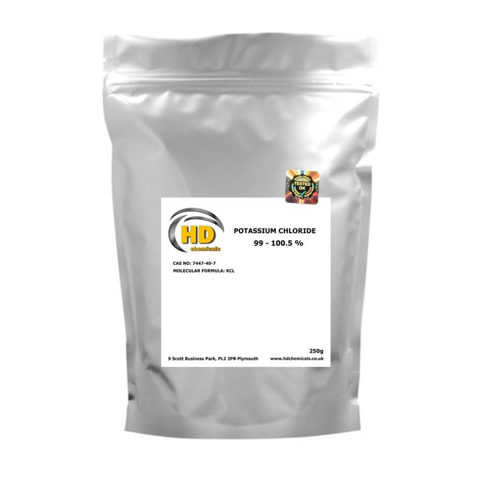 (250g) Potassium Chloride 99% food  flavouring, supplement
