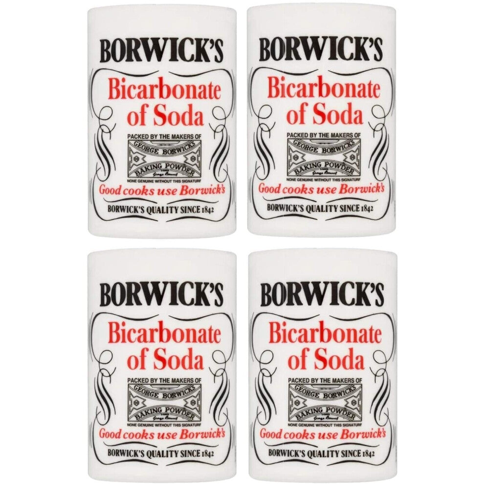 Borwicks Bicarbonate of Soda 4 x 100gm