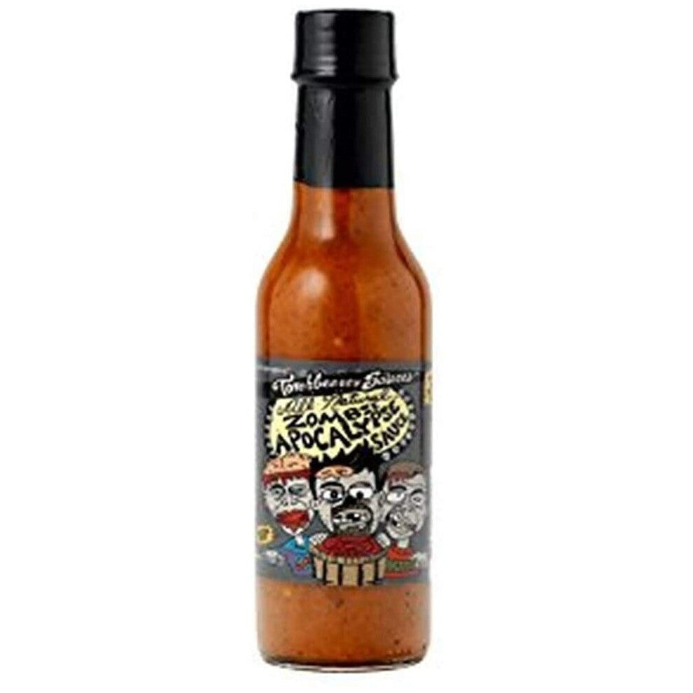 Torchbearer Zombie Apocalypse Ghost Pepper Hot Sauce, 142ml