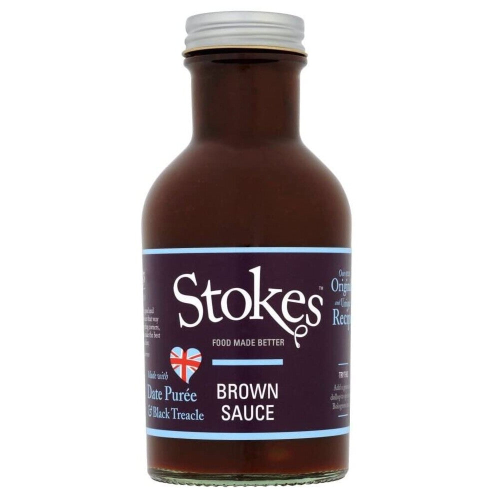 Stokes Real Brown Sauce (320g) - Pack of 2