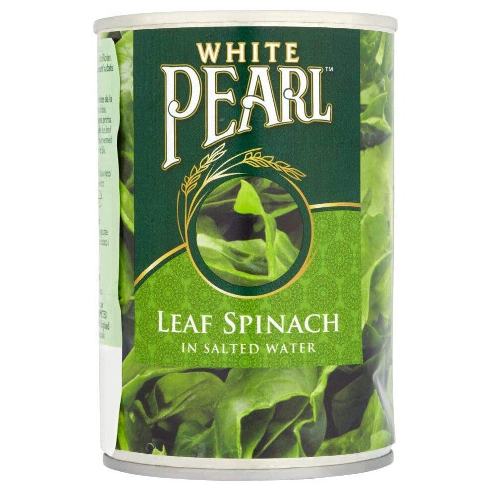 White Pearl Spinach Leaf Suitable for Vegetarians 380g (Pack of 2)