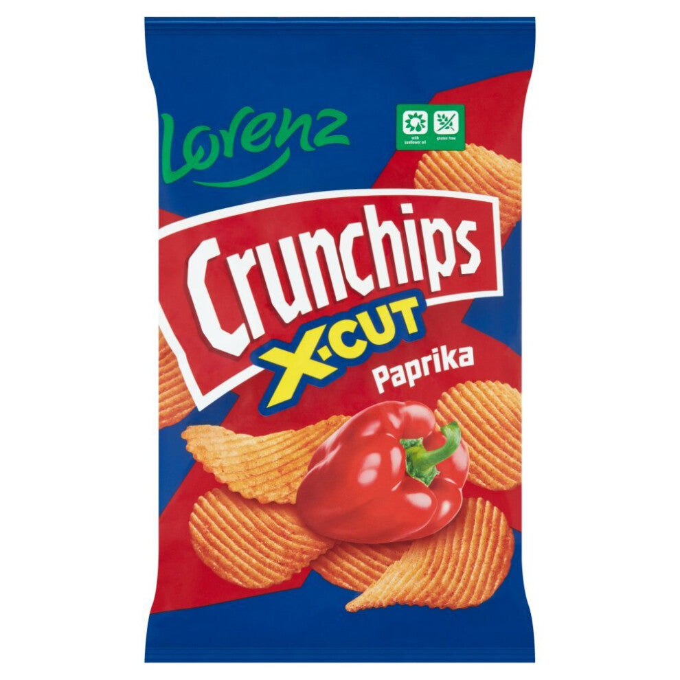 Lorenz Crunchips X Cut Paprika 85g (Pack of 24)