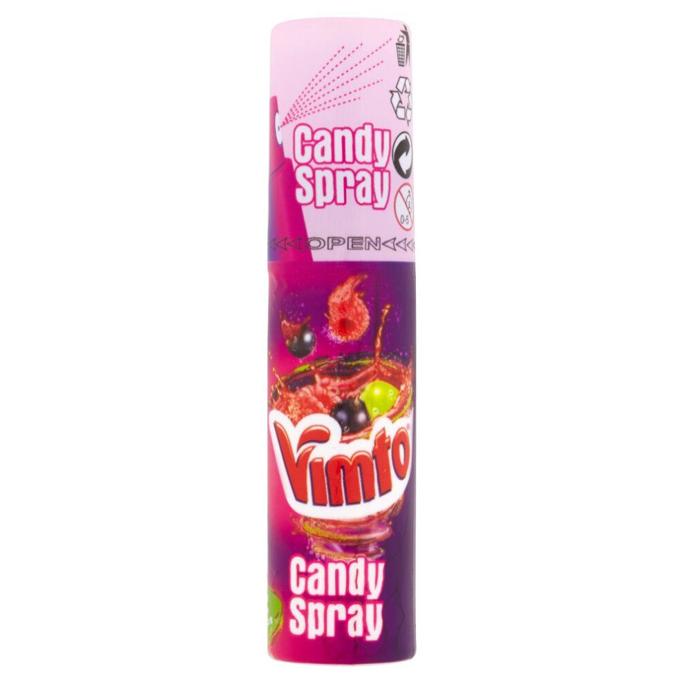 Vimto XXL Candy Spray - 25ml (Pack of 15)